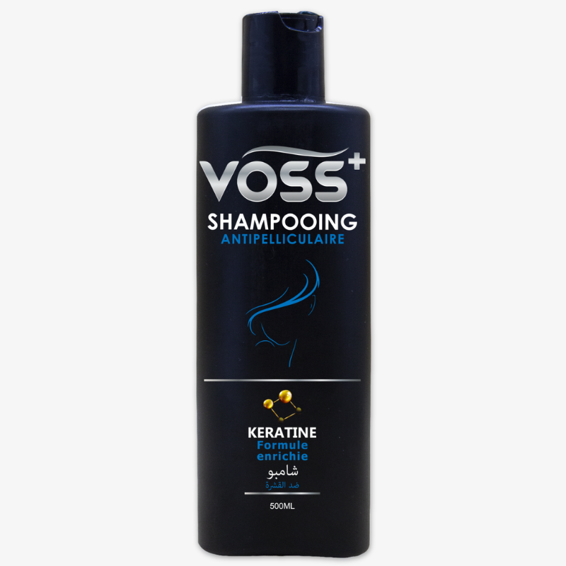 Shampoing enrichie à la KERATINE Voss+ 500ml – Image 5
