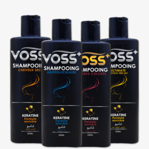 Shampoing enrichie à la KERATINE Voss+ 500ml