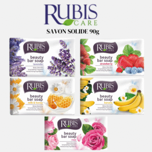 Rubis Care, Savon Solide, 90g, Parfums Naturels, Hydratation, Douceur